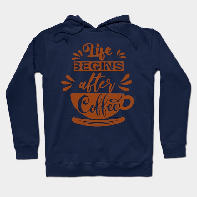 Inspiration Life Begins Hoodie by Alvd Design